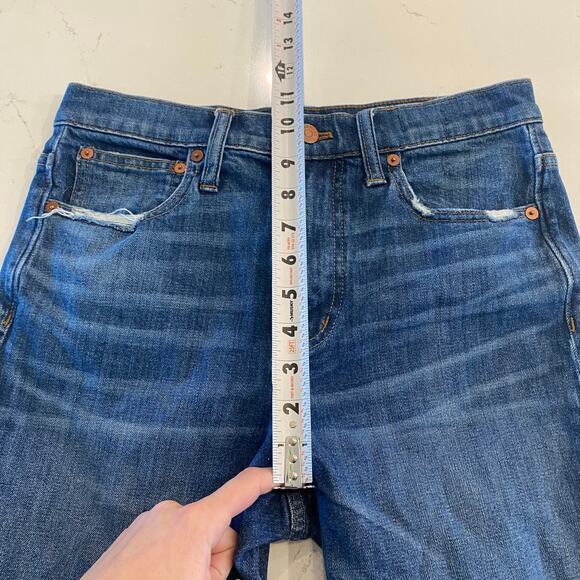 Madewell The High-Rise Slim Boyjean Jeans Size 25 - Picture 10 of 12